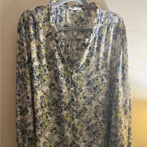 Plus size women’s blouse dress shirt